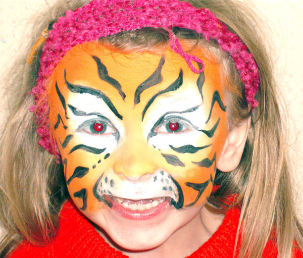 Tigger - Face Painting by Arty-Faces - Bristol